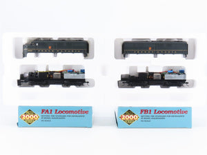 HO Scale Proto 20000 23466 PRR Pennsylvania FA1/FB1 Diesel Loco Set BAD GEARS