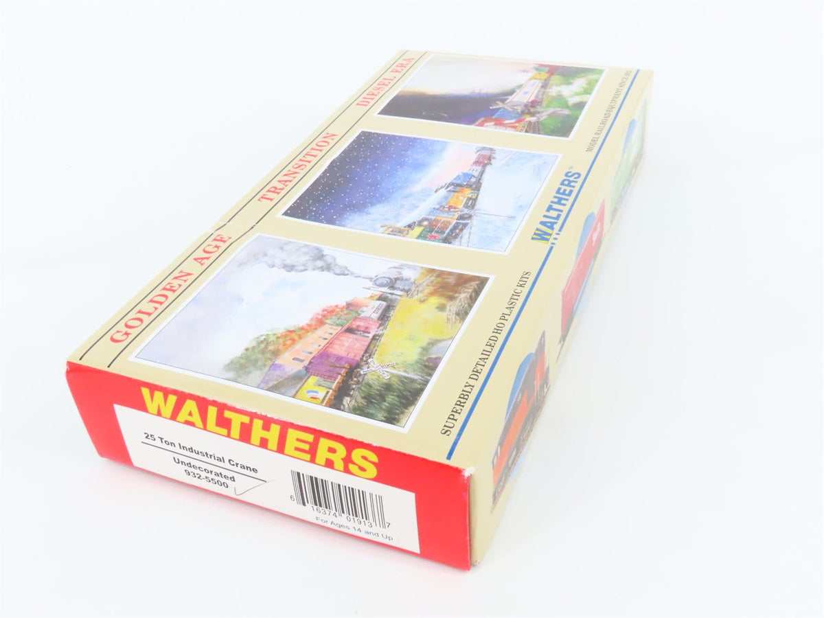 HO Scale Walthers Kit #932-5500 Undecorated 25 Ton Industrial Crane - Sealed