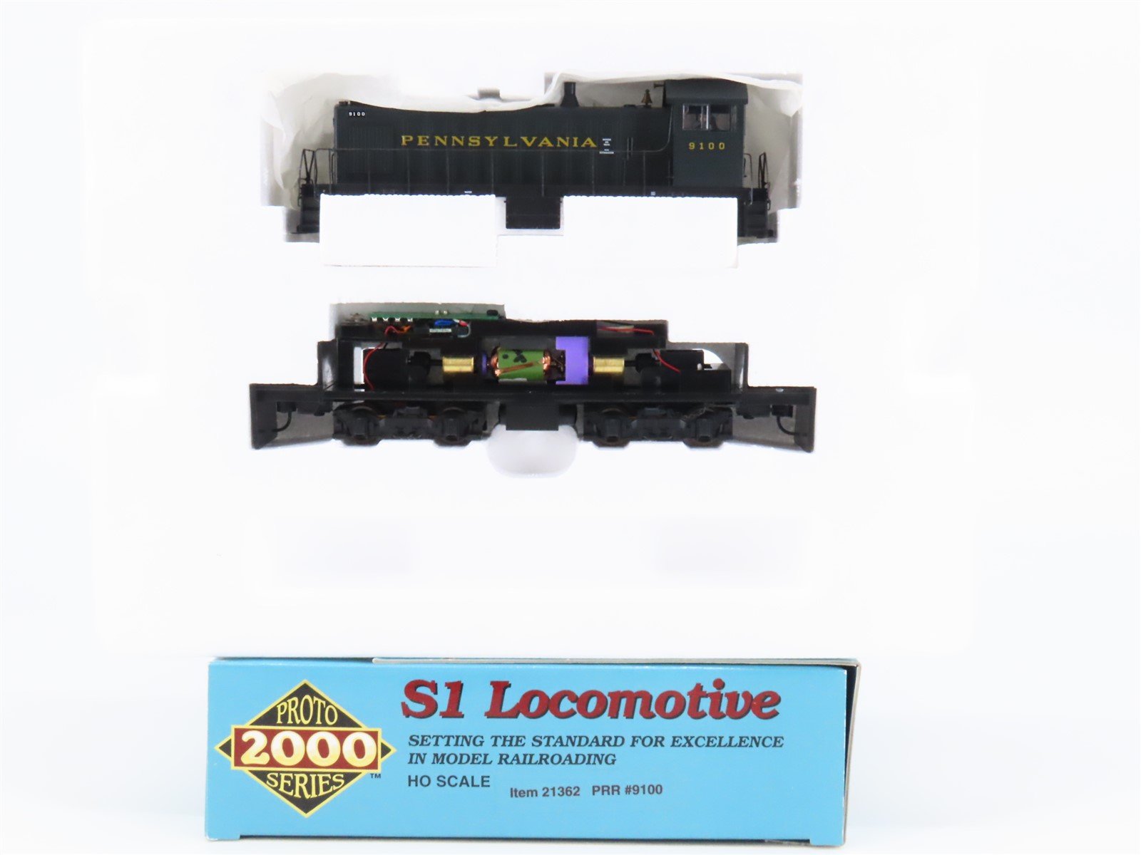 HO Scale Proto 2000 21362 PRR Pennsylvania S1 Diesel Locomotive #9100