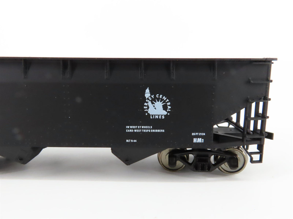 HO Scale Atlas #1856 CRP Jersey Central 2-Bay Offset Side Open Hopper #10001