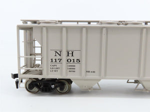 HO Scale Atlas #1814 NH New Haven Railroad 2-Bay Covered Hopper #117015