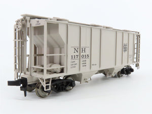 HO Scale Atlas #1814 NH New Haven Railroad 2-Bay Covered Hopper #117015