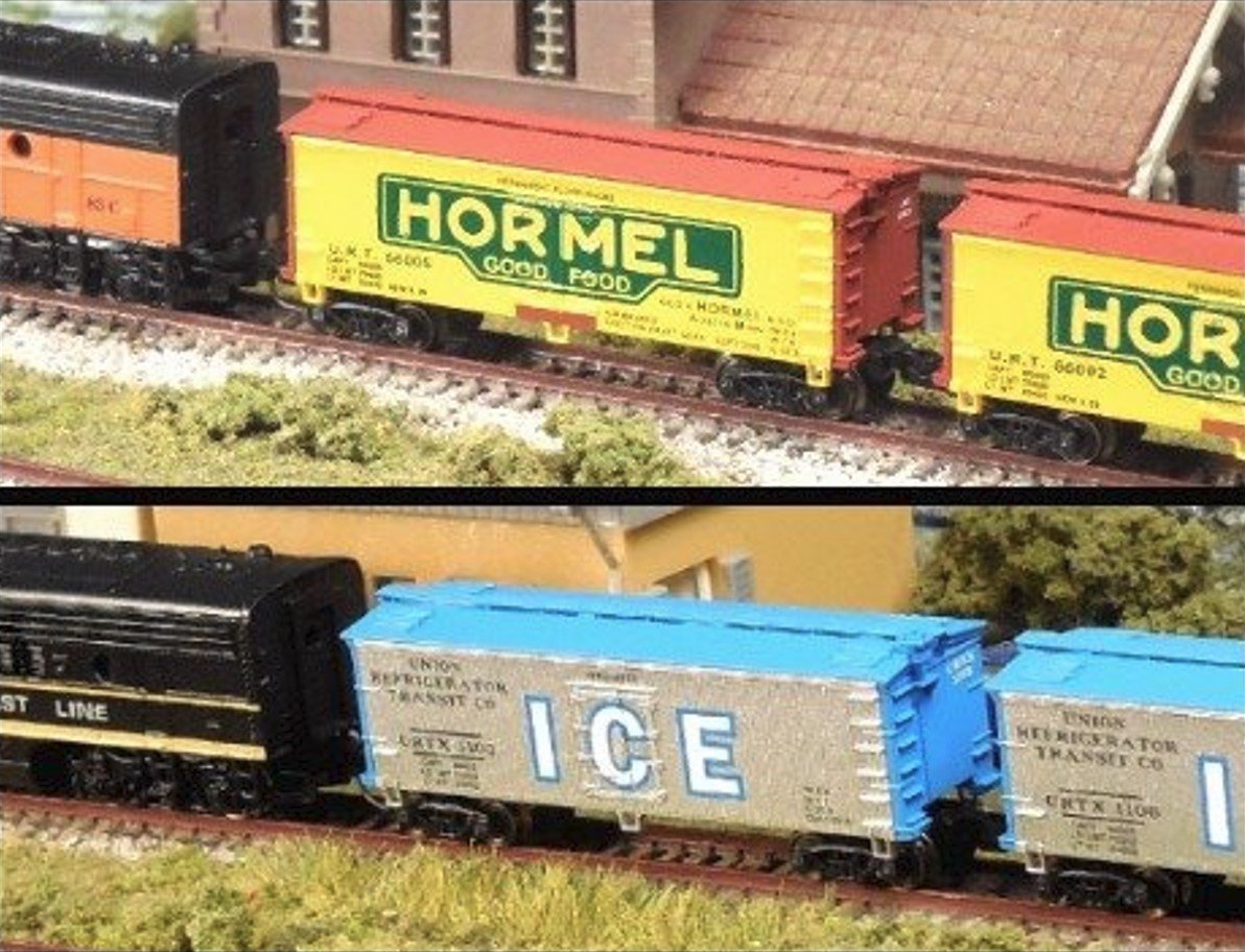 Z FULL THROTTLE FTCOL70 URT Hormel &amp; URTX Ice Car 34&#39; Woodside Reefers - Set #1