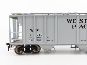 HO Scale Atlas #1820 WP Western Pacific Railroad 2-Bay Covered Hopper #11312