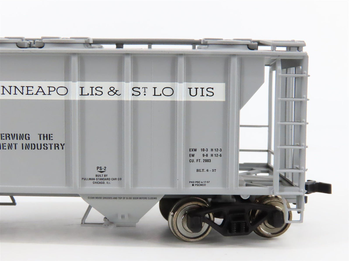 LOT of 2 HO Atlas M&amp;STL Minneapolis &amp; St Louis 2-Bay Hoppers #70471 &amp; #70463