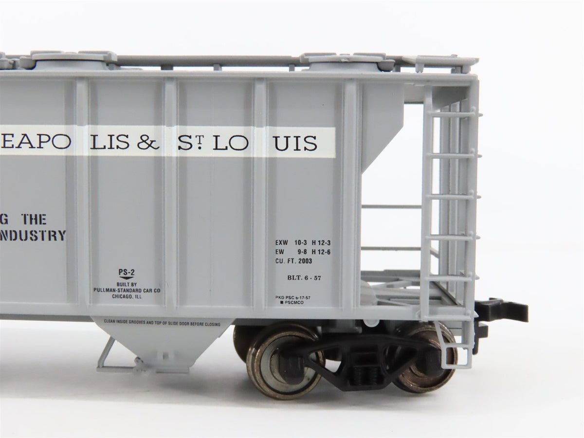 LOT of 2 HO Atlas M&amp;STL Minneapolis &amp; St Louis 2-Bay Hoppers #70471 &amp; #70463