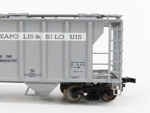 LOT of 2 HO Atlas M&STL Minneapolis & St Louis 2-Bay Hoppers #70471 & #70463