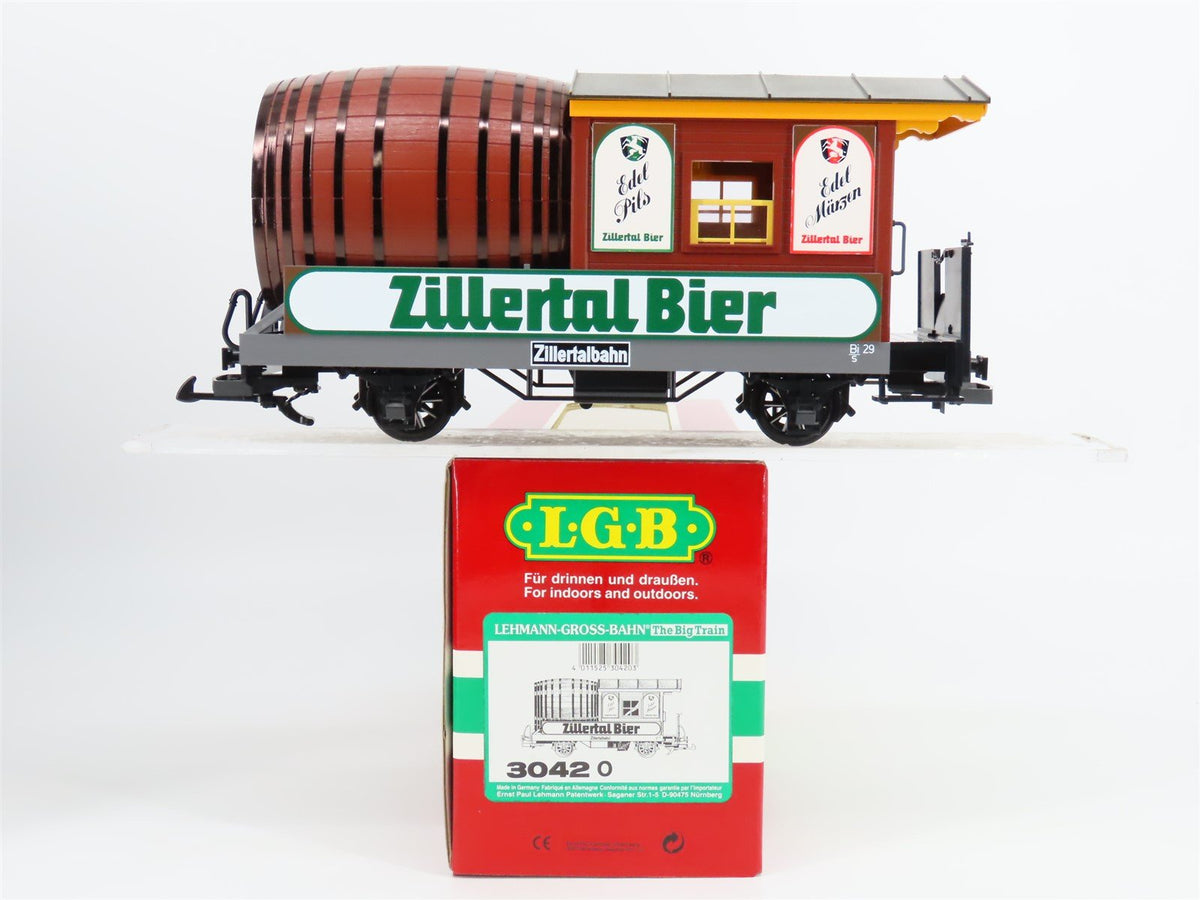 G Scale LGB 3042/0 Zillertal Beer Barrel / Keg Car