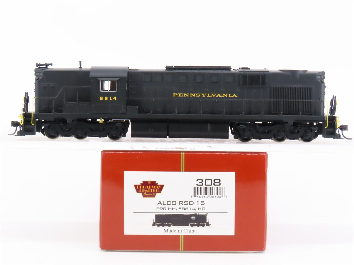 HO Broadway Limited BLI 308 PRR Pennsylvania RSD-15 Diesel #8614 w/ DCC &amp; Sound