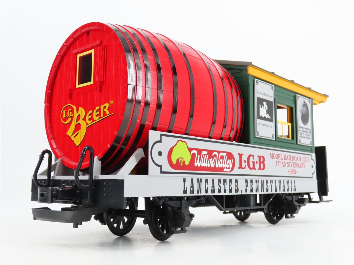 G Scale LGB 30421 Lancaster Convention 1993 Willow Valley Beer Barrel Car #0629