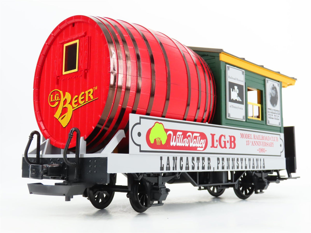 G Scale LGB 30421 Lancaster Convention 1993 Willow Valley Beer Barrel Car #0361