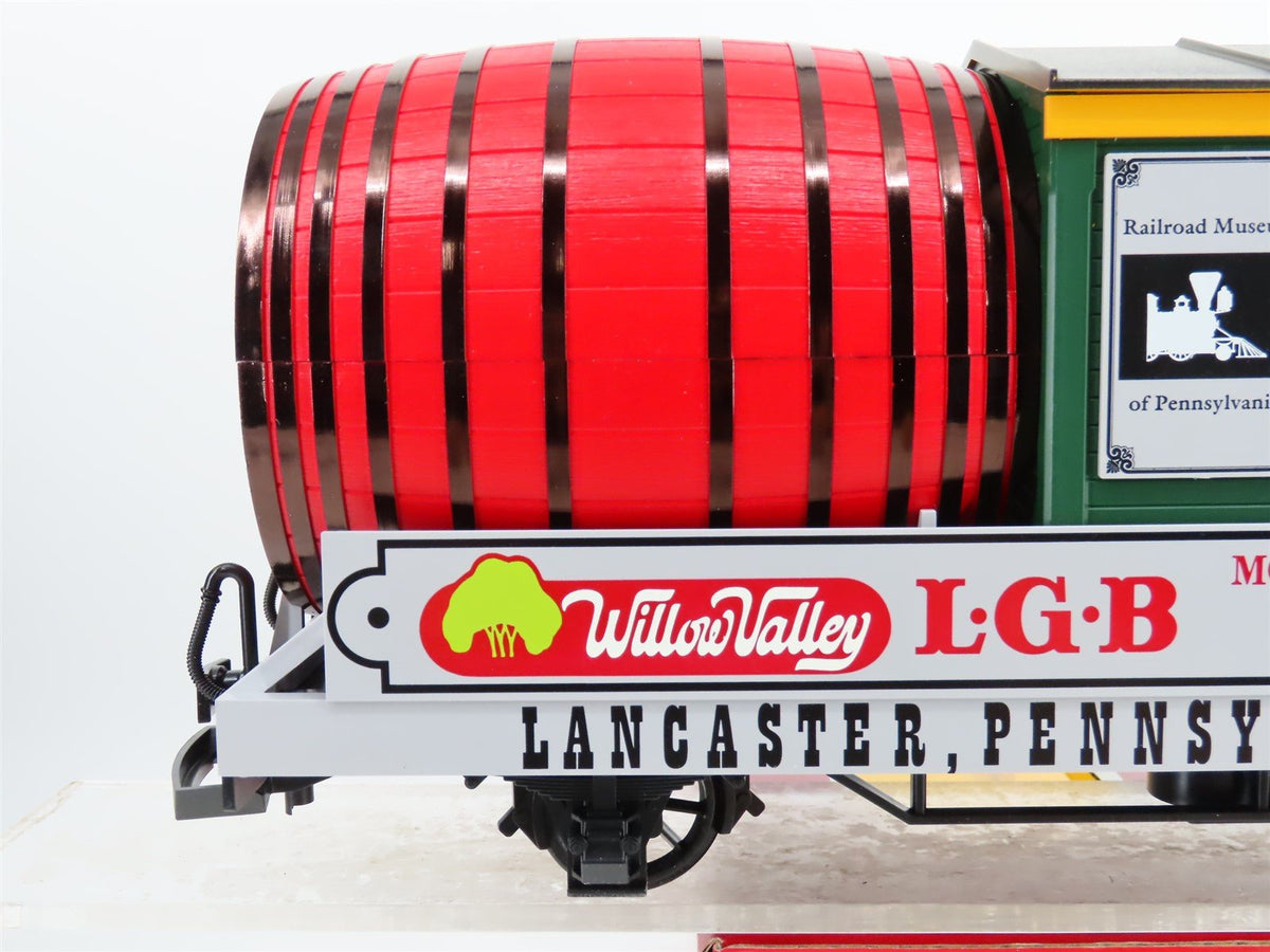 G Scale LGB 30421 Lancaster Convention 1993 Willow Valley Beer Barrel Car #0344