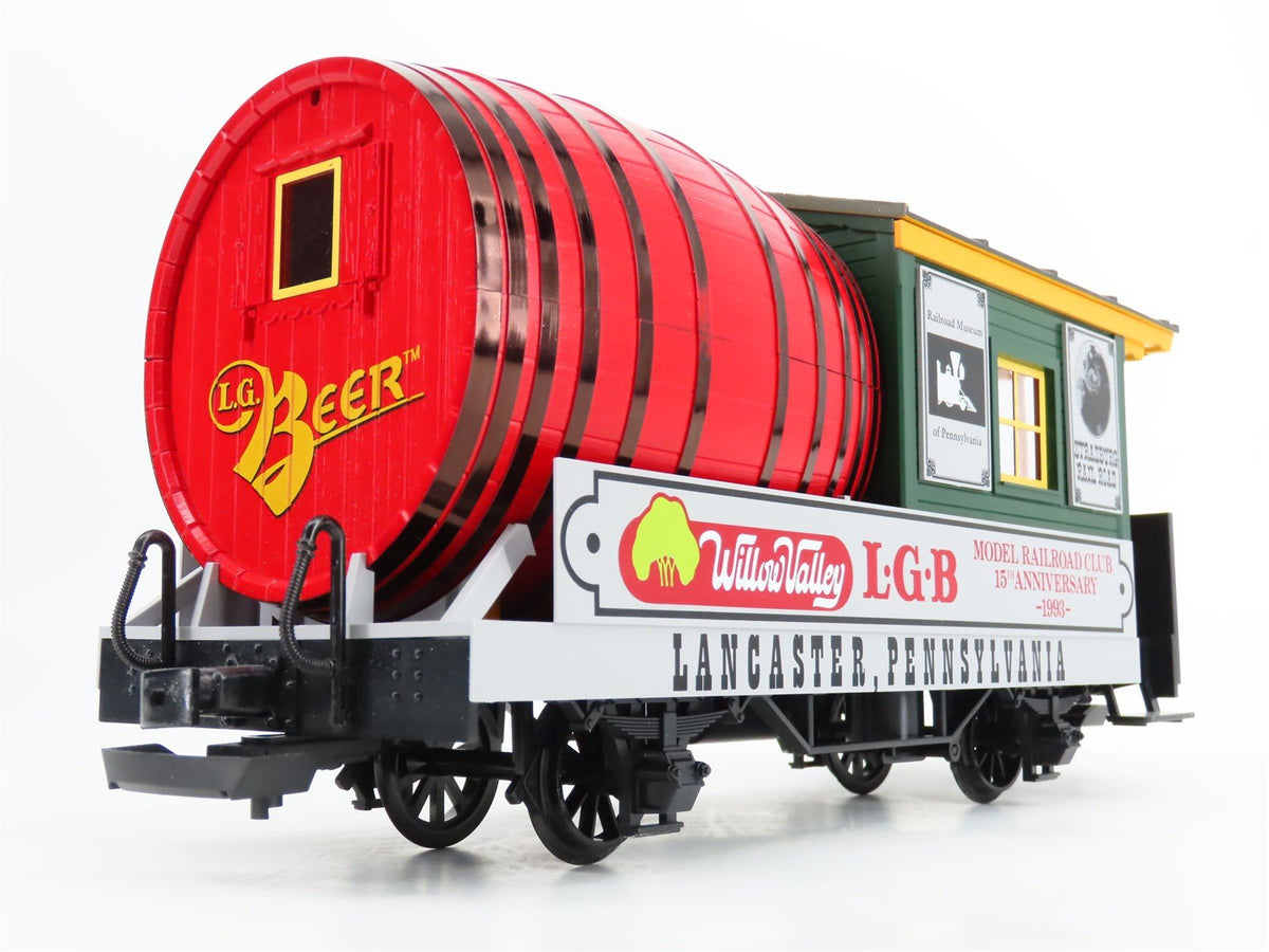 G Scale LGB 30421 Lancaster Convention 1993 Willow Valley Beer Barrel Car