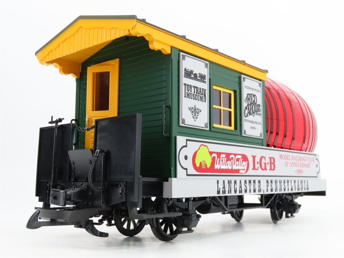 G Scale LGB 30421 Lancaster Convention 1993 Willow Valley Beer Barrel Car