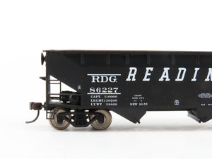 HO Scale Atlas Trainman #18911 RDG Reading Railroad 2-Bay Open Hopper #86227