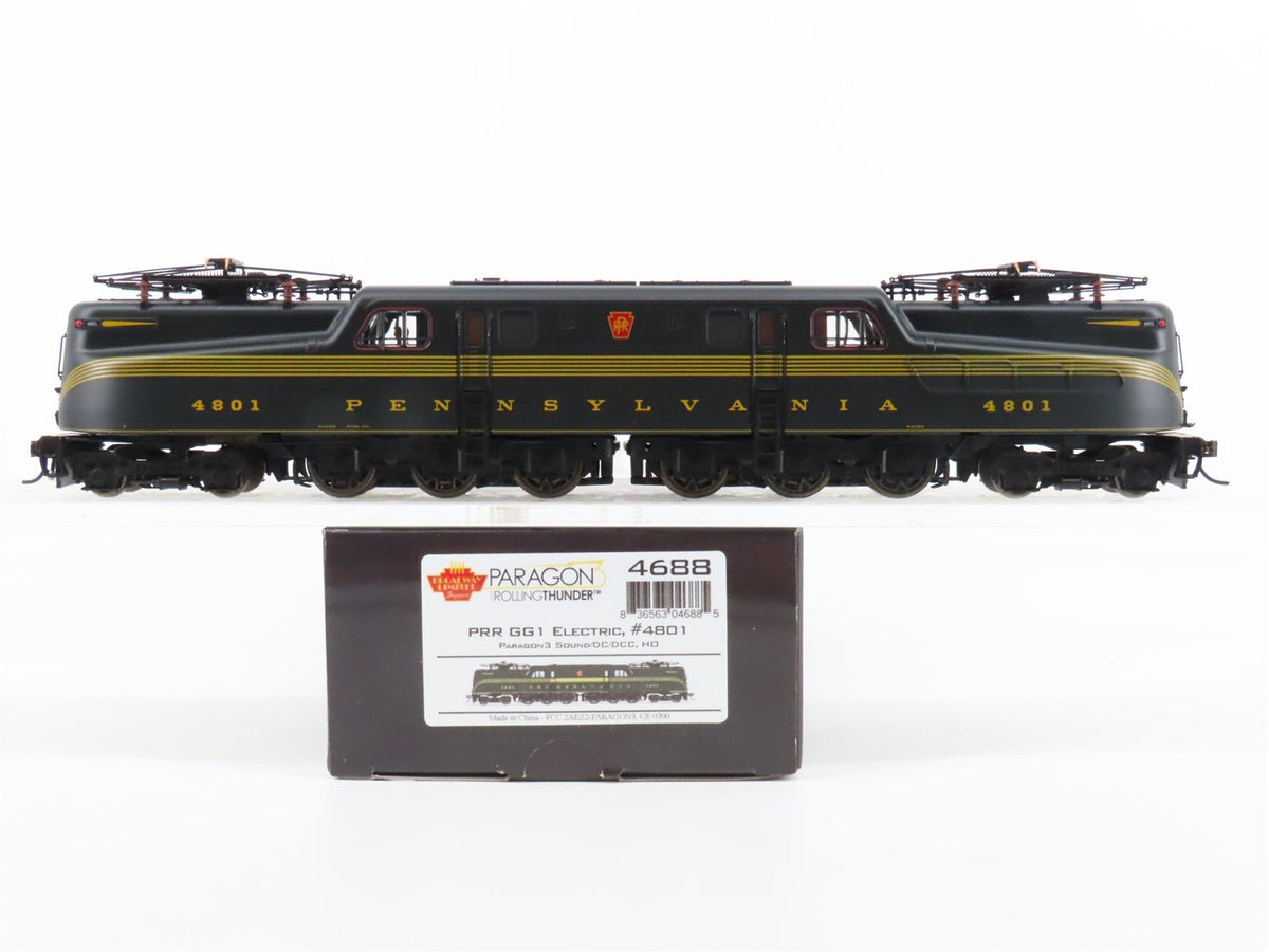 HO Broadway Limited BLI 4688 PRR Pennsylvania GG-1 Electric #4801 - Paragon3