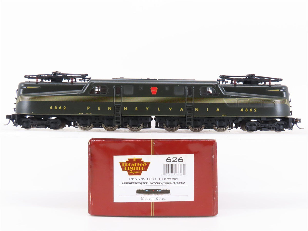 HO Scale Broadway Limited BLI 626 PRR Pennsylvania GG1 Electric #4862 w/ DCC