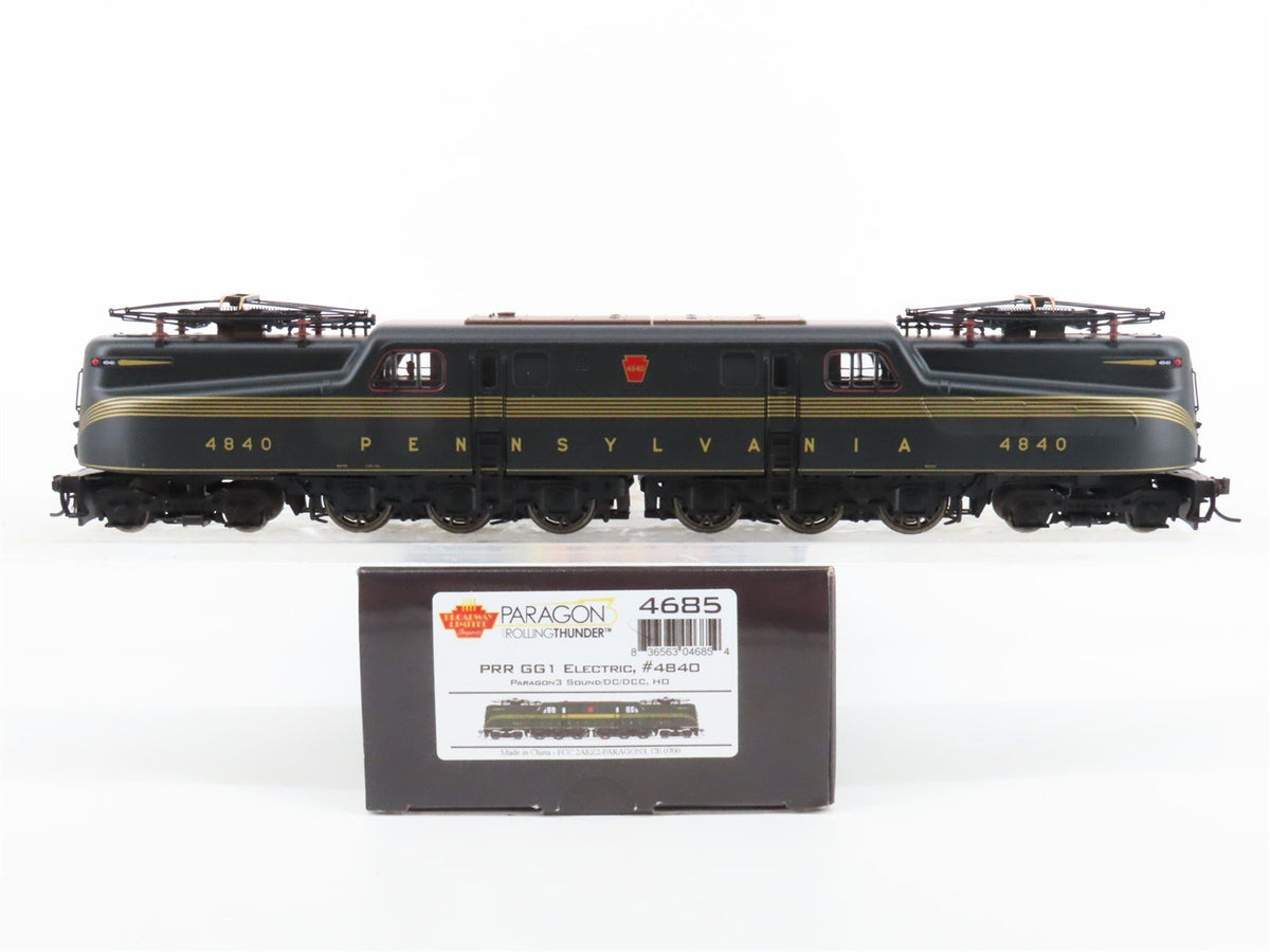 HO Broadway Limited BLI 4685 PRR Pennsylvania GG-1 Electric #4840 - Paragon3