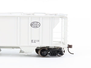 HO Scale Athearn #93733 NYC New York Central 3-Bay Covered Hopper #883093