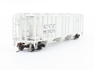 HO Scale Athearn #93733 NYC New York Central 3-Bay Covered Hopper #883093