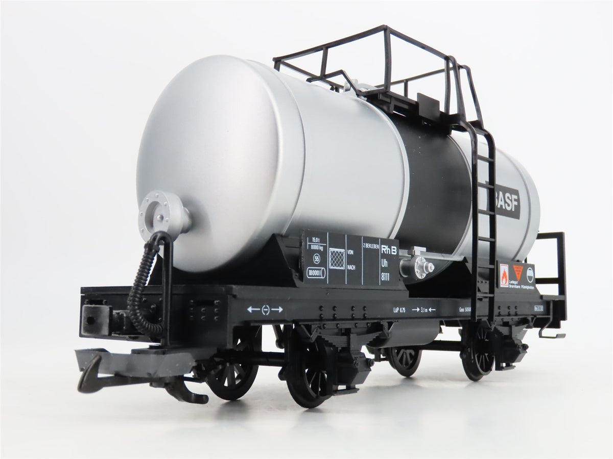 G Scale LGB 4040-C BASF Single Dome Tank Car