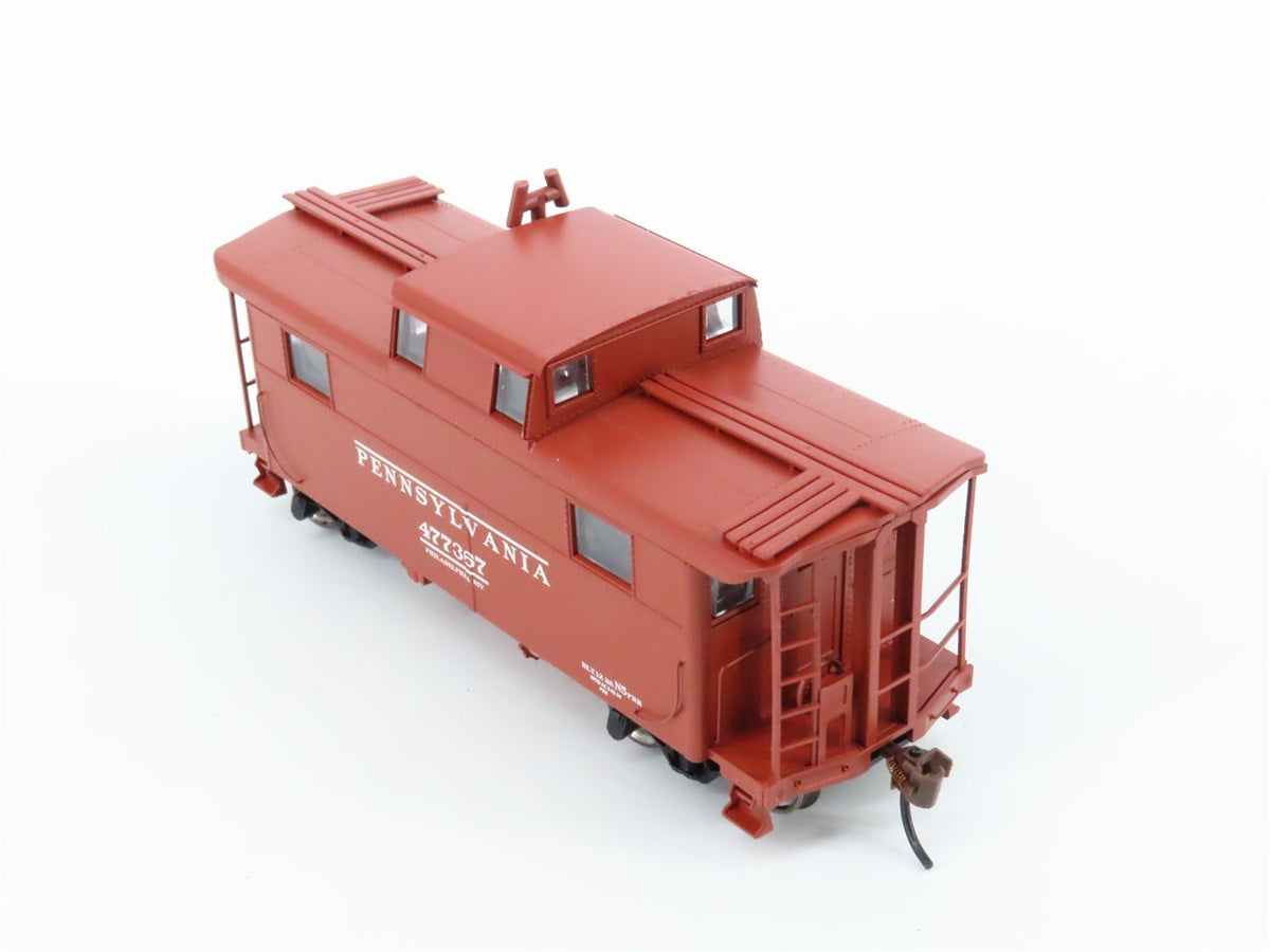 HO Bowser #41675 PRR Pennsylvania N5 Caboose Early Scheme Philadelphia #477367