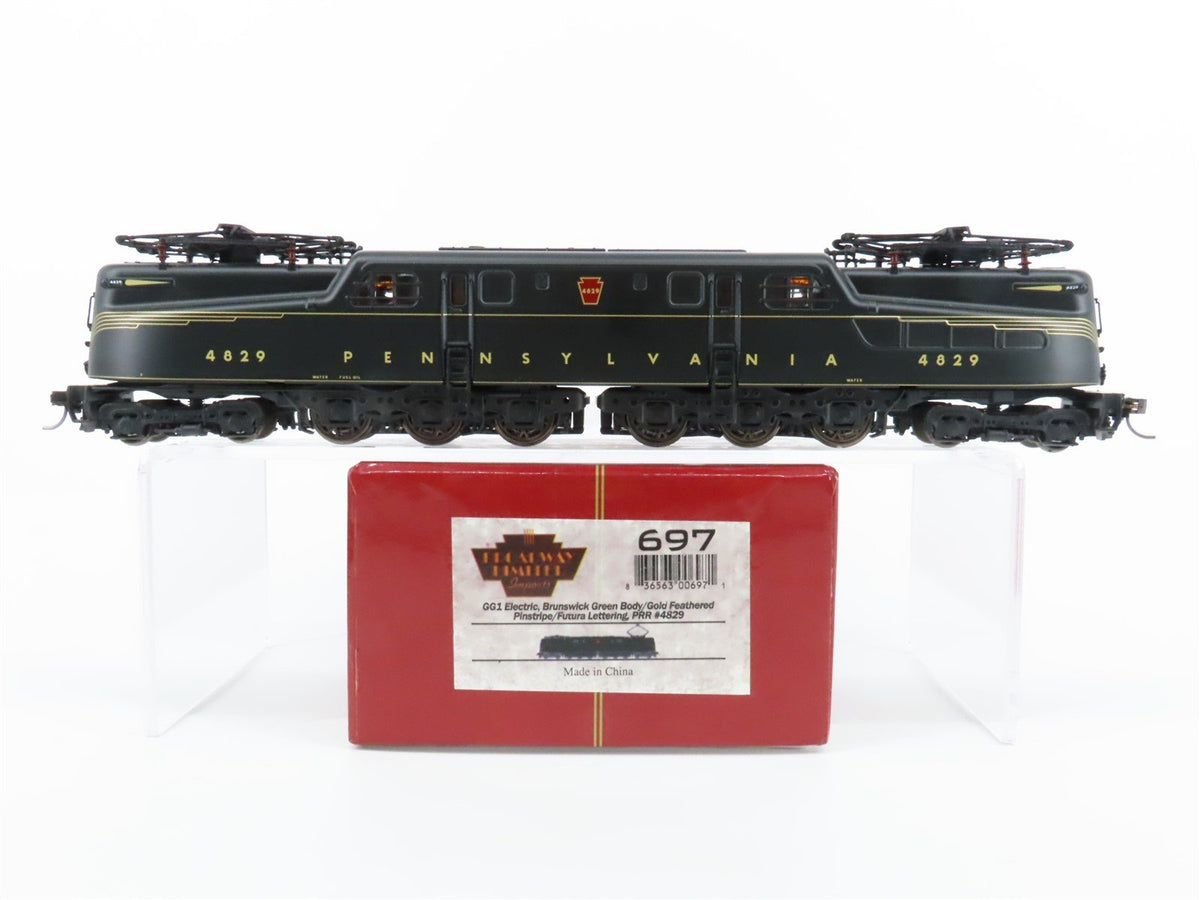 HO Broadway Limited BLI 697 PRR Pennsylvania GG-1 Electric #4829 w/ DCC &amp; Sound