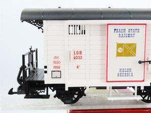 G Scale LGB 4032 BTO Georgia Peach State Railway 1987 Convention Box Car #4032