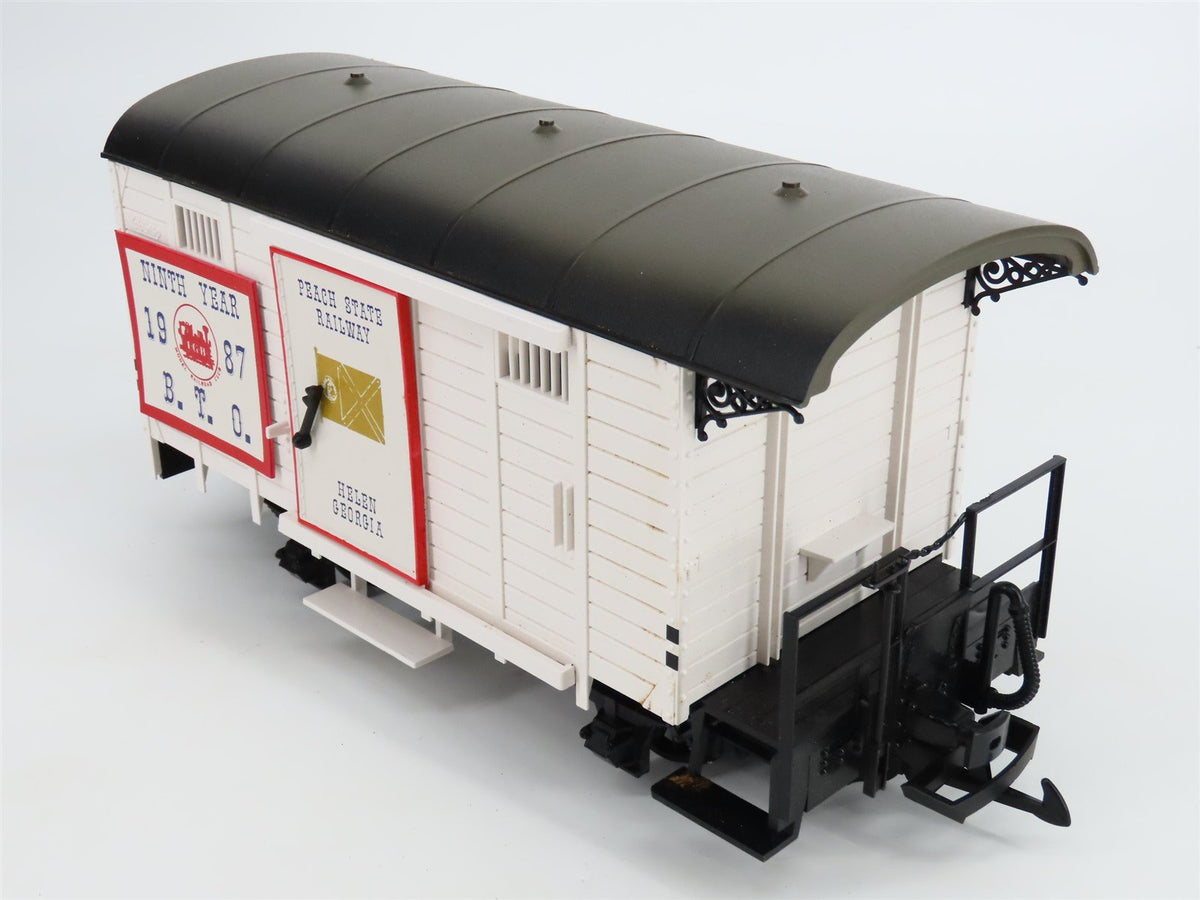 G Scale LGB 4032 BTO Georgia Peach State Railway 1987 Convention Box Car #4032