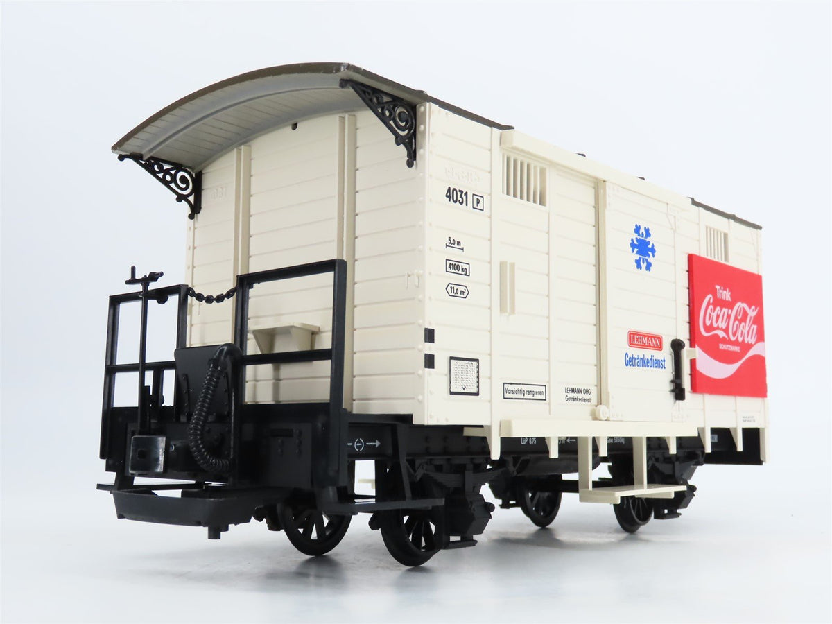 G Scale LGB 4031 Coca-Cola Box Car #4031