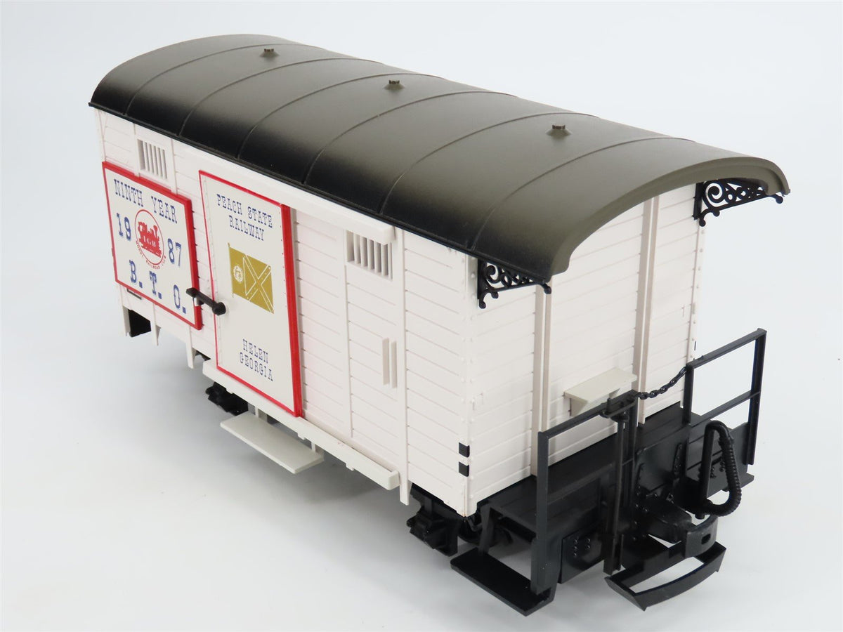 G Scale LGB 4032 BTO Georgia Peach State Railway 1987 Convention Box Car #4032