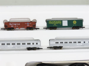 Z Scale Marklin Mini-Club 81835 NYC/Southern Diesel & Steam set w/ Track & Power