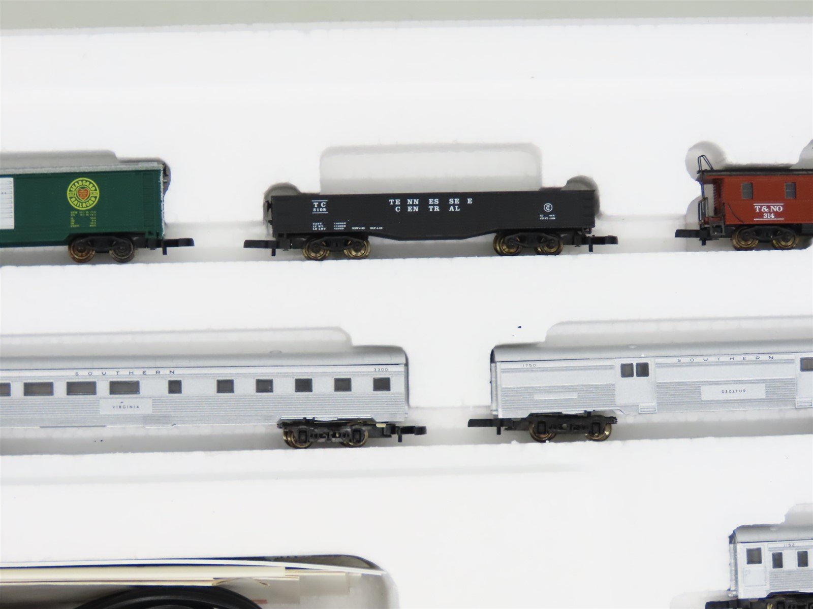 Z Scale Marklin Mini-Club 81835 NYC/Southern Diesel & Steam set w/ Tra -  Model Train Market