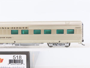 HO Scale Broadway Limited BLI 518 D&RGW California Zephyr Sleeper Passenger Car