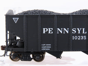 HO Scale Broadway Limited BLI 809 PRR Pennsylvania 3-Bay Open Coal Hopper 6-Pack