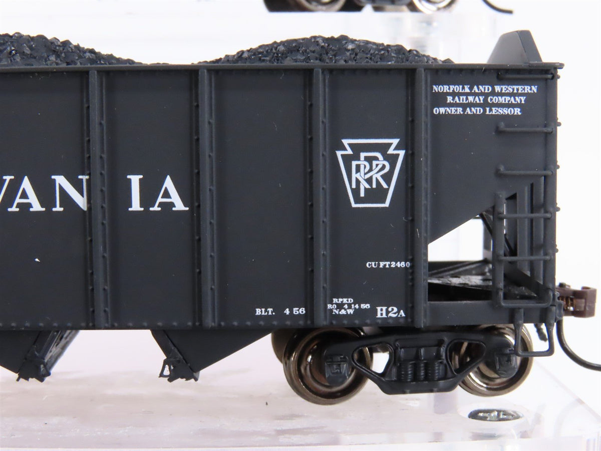 HO Scale Broadway Limited BLI 809 PRR Pennsylvania 3-Bay Open Coal Hopper 6-Pack