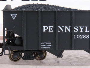 HO Scale Broadway Limited BLI 809 PRR Pennsylvania 3-Bay Open Coal Hopper 6-Pack