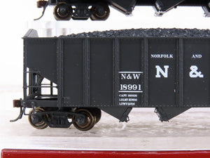 HO Scale Broadway Limited BLI 806 N&W Norfolk & Western 3-Bay Open Hopper 6-Pack