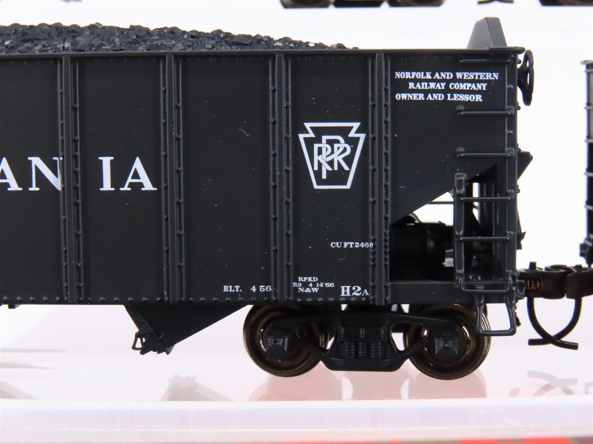 HO Scale Broadway Limited BLI 811 PRR Pennsylvania 3-Bay Open Coal Hopper 6-Pack