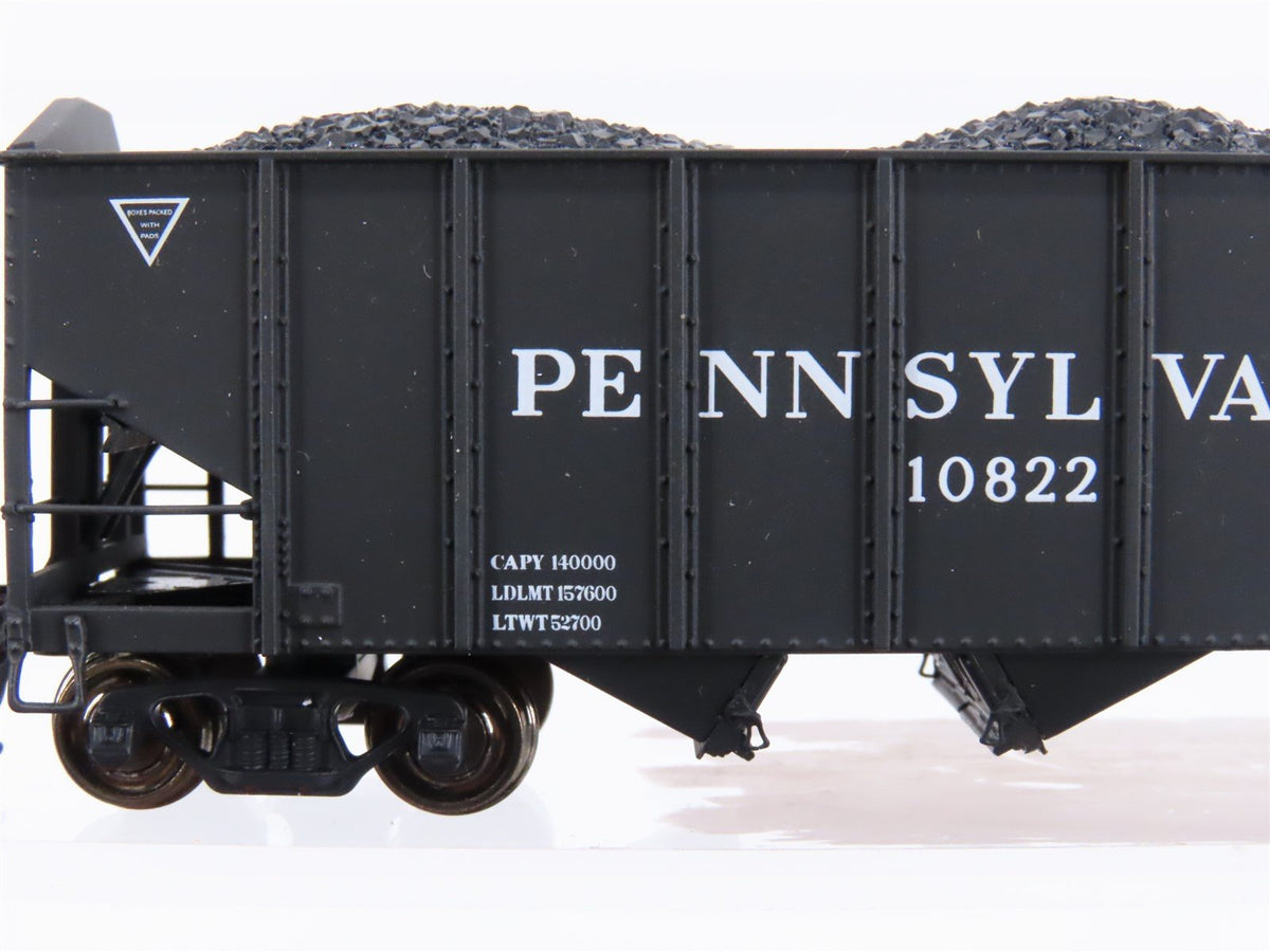 HO Scale Broadway Limited BLI 811 PRR Pennsylvania 3-Bay Open Coal Hopper 6-Pack