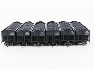 HO Scale Broadway Limited BLI 811 PRR Pennsylvania 3-Bay Open Coal Hopper 6-Pack