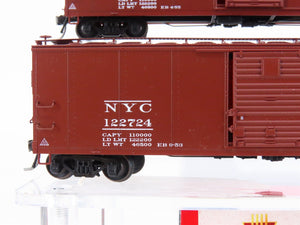 HO Scale Broadway Limited BLI 1752 NYC New York Central Steel Box Car 4-Pack