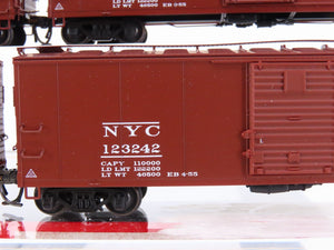 HO Scale Broadway Limited BLI 1752 NYC New York Central Steel Box Car 4-Pack