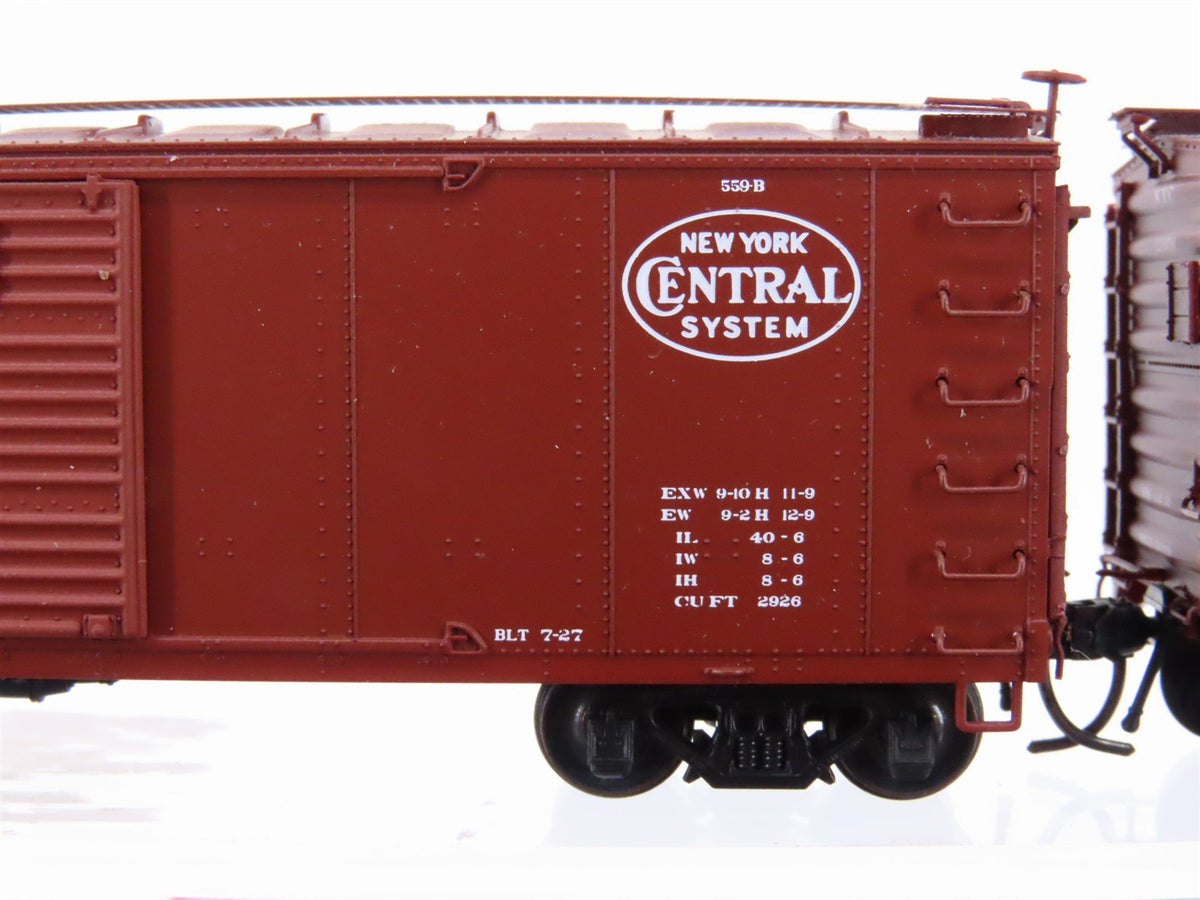 HO Scale Broadway Limited BLI 1752 NYC New York Central Steel Box Car 4-Pack