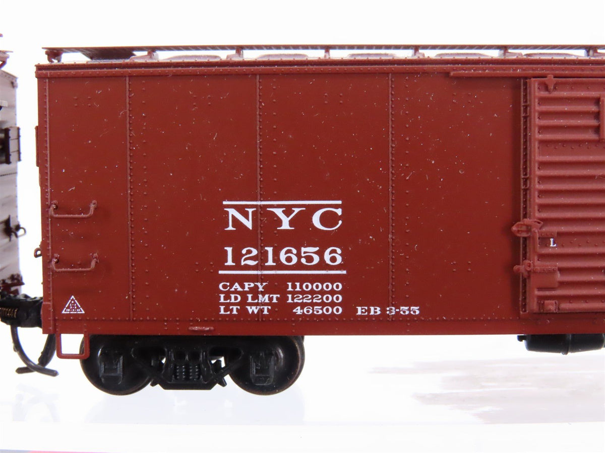 HO Scale Broadway Limited BLI 1752 NYC New York Central Steel Box Car 4-Pack