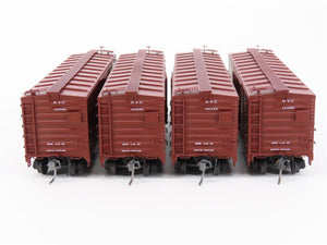 HO Scale Broadway Limited BLI 1752 NYC New York Central Steel Box Car 4-Pack