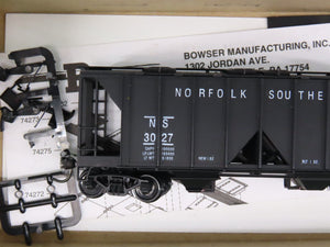 Lot of 4 HO Scale Bowser WNC/NS/D&S Open & Closed Hopper & Boxcar Kit