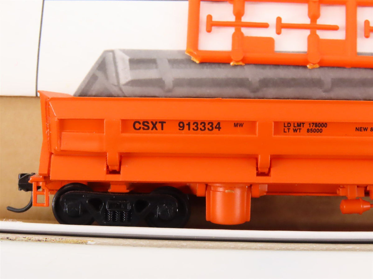 Lot of 3 HO Scale Walthers Southern/CSXT Caboose &amp; Dump Ballast Cars