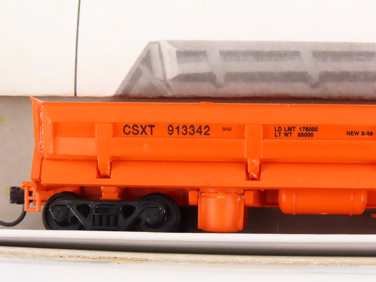 Lot of 3 HO Scale Walthers Southern/CSXT Caboose &amp; Dump Ballast Cars