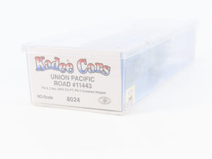 HO Scale Kadee 8024 UP Union Pacific 2-Bay Covered Hopper #11443 - Sealed